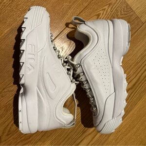 Fila Disruptor Tennis Shoes, Women’s size 8.5